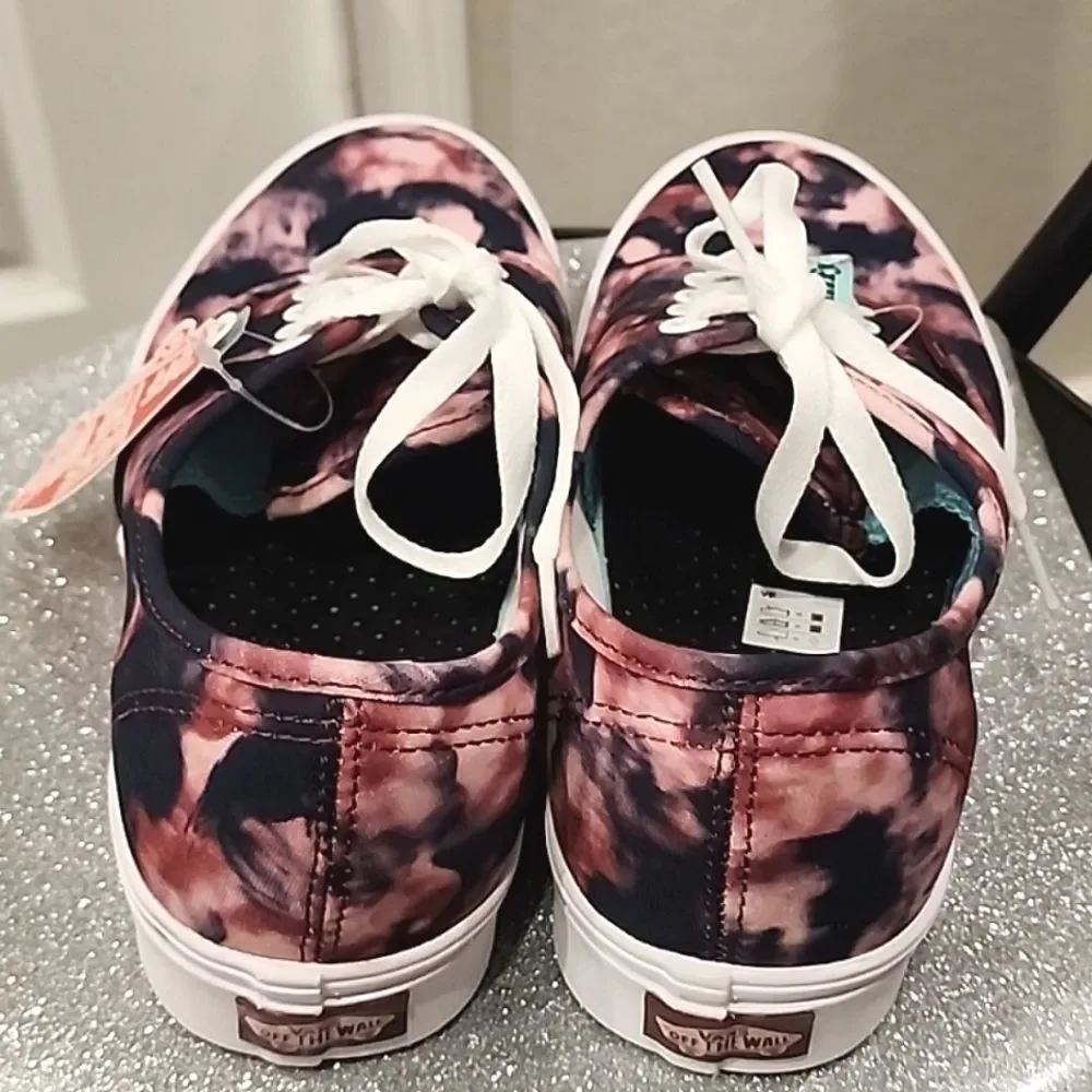 Vans‎ Grunge Wash Comfy Cush Authentic Lace-Up Sneaker